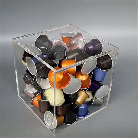 Acrylic Capsule Coffee Storage  Box