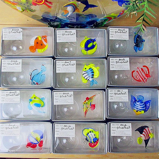 Mini Murano glass Tropical Fish