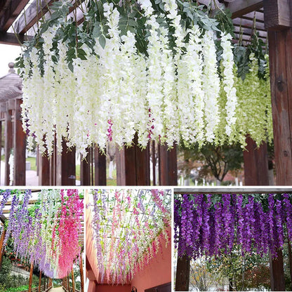 Wisteria Artificial Flower Decor - 12 Pcs