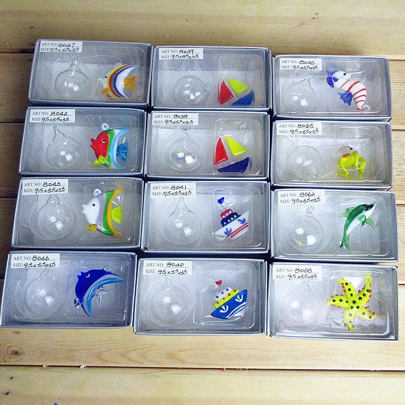 Mini Murano glass Tropical Fish