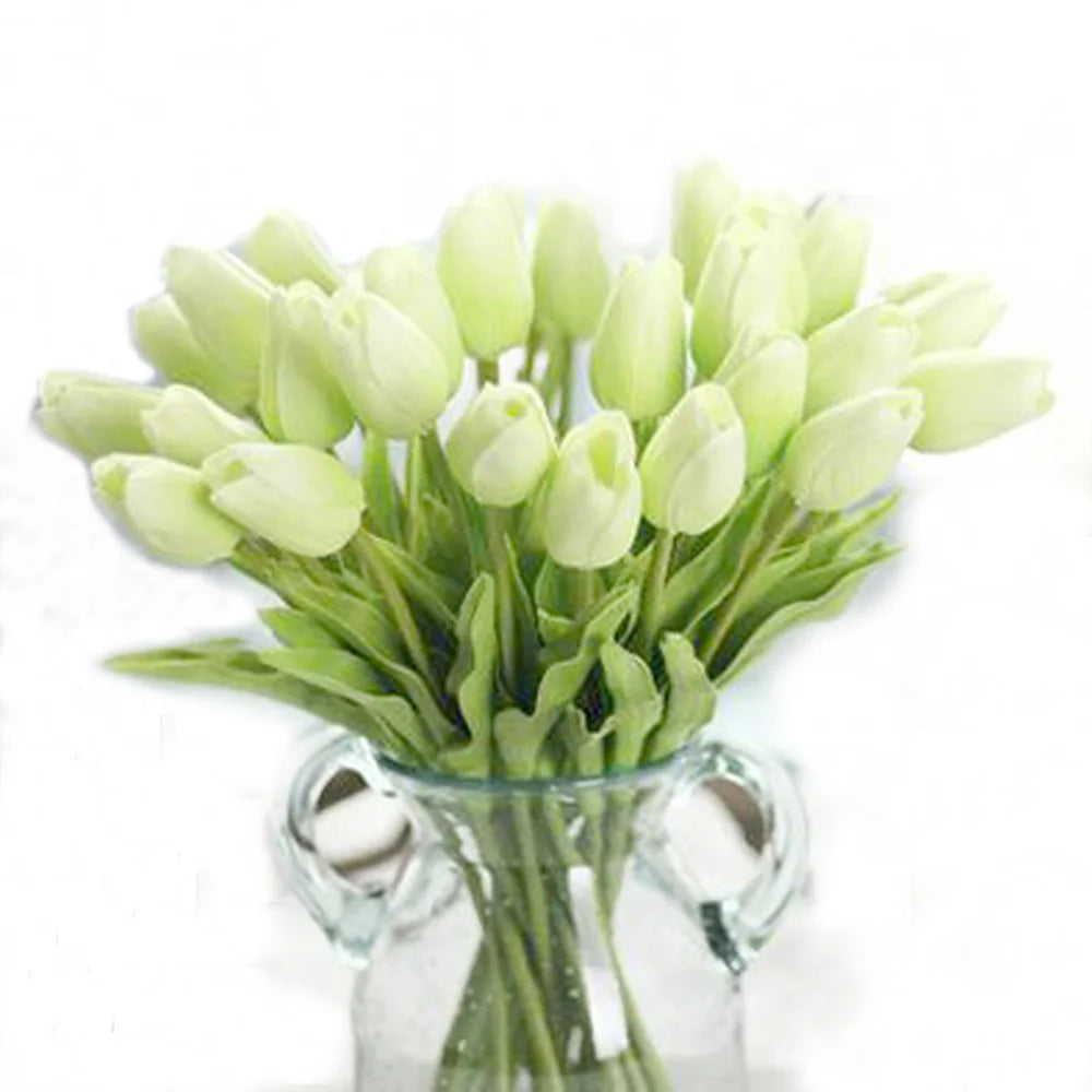 Artificial Tulip Bouquets - 15pcs - Various Colors