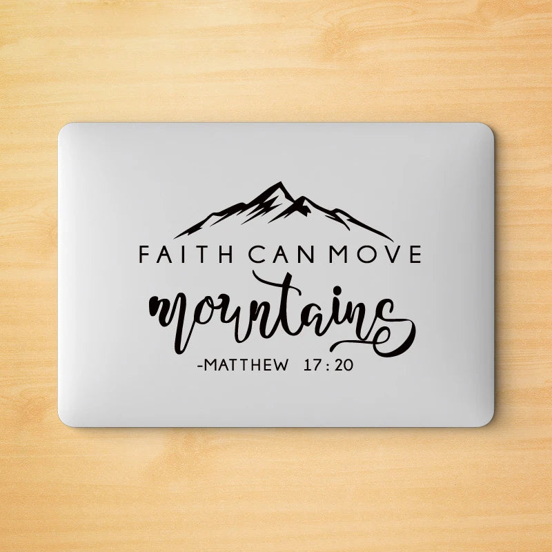 Faith Can Move Mountains Decals Matthew 17:20