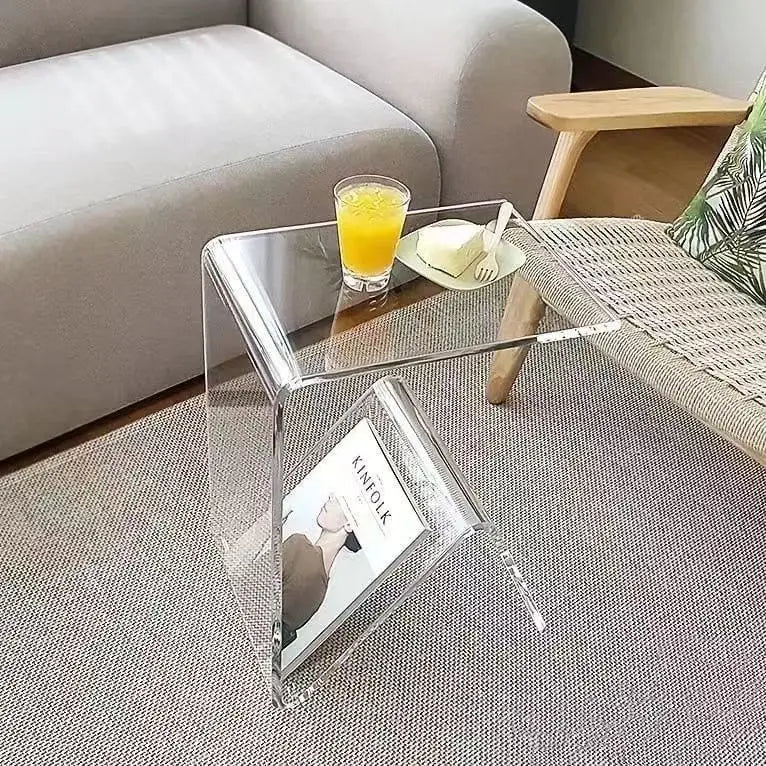 Transparent Acrylic Side Table