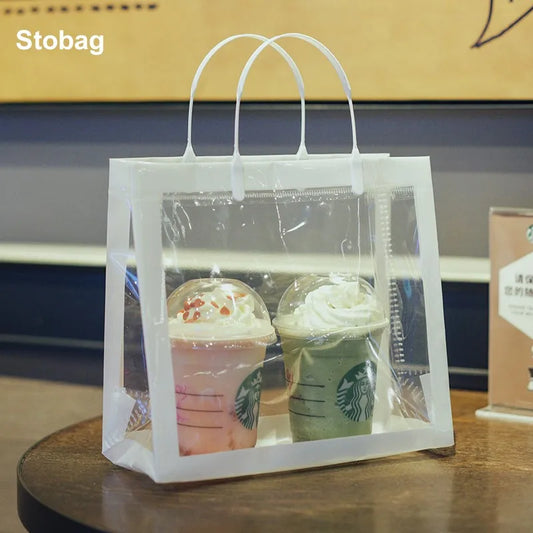 Clear Tote Bag -10pcs