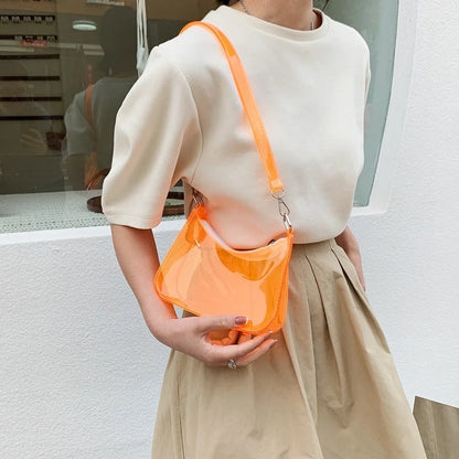 Transparent Crossbody Shoulder Bag