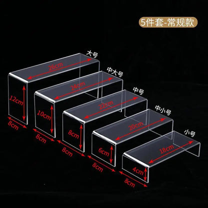 Acrylic Display Stand U-shaped - Various Sizes