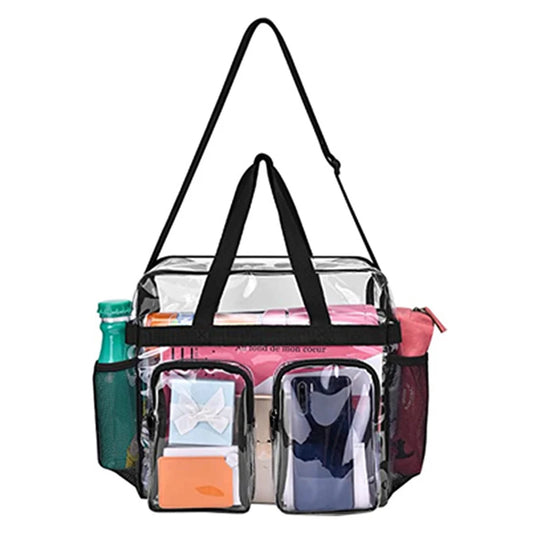 Clear Travel Bag with Pockets