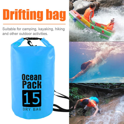 Waterproof Dry Sack Great for Swimming, Rafting,  Kayaking,  River Trekking, Fishing, Floating,  Boating or Anything To Do With Water - 2L/5L/10L