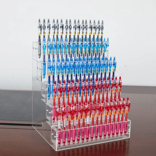 1-4 Tier Acrylic Pen Holder Storage