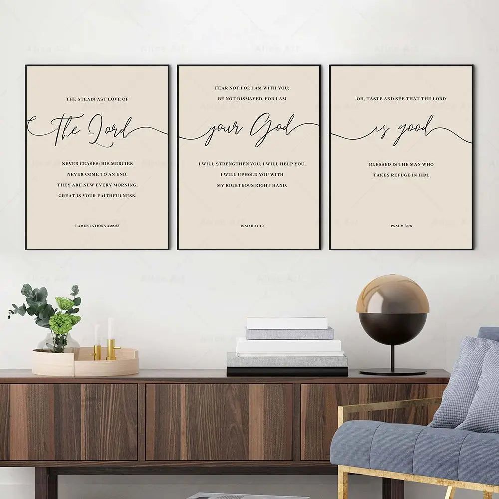 Christian Scripture Wall Art