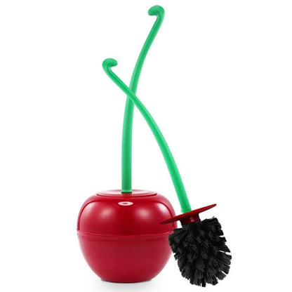 Apple or Cherry Shape Toilet Brush Holder