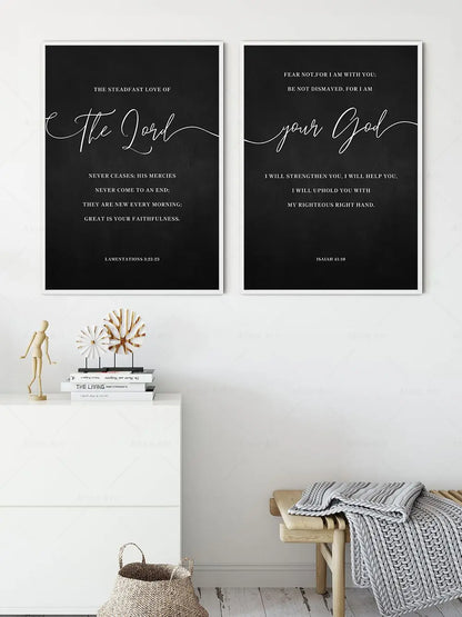 Christian Scripture Wall Art