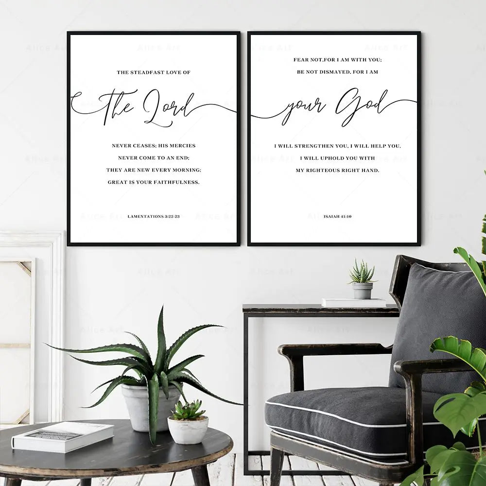 Christian Scripture Wall Art