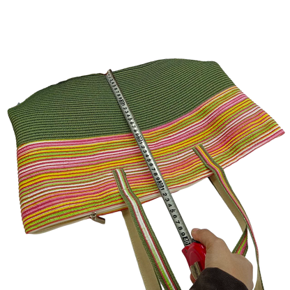 Straw Hat and Beach Bag