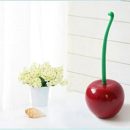 Apple or Cherry Shape Toilet Brush Holder