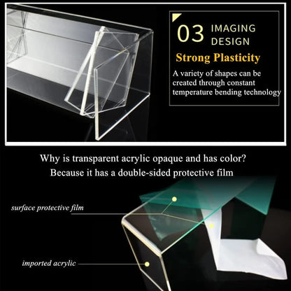 Clear Acrylic Display Riser Stand