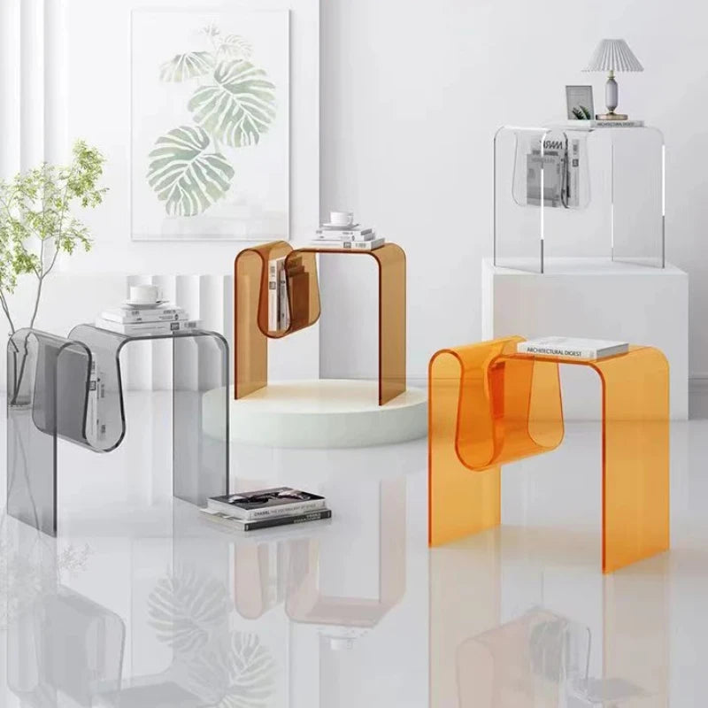  Luxury Acrylic Coffee Tables /Magazine Rack - Various Colors 