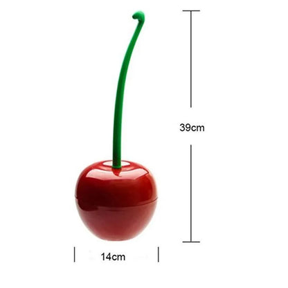 Apple or Cherry Shape Toilet Brush Holder