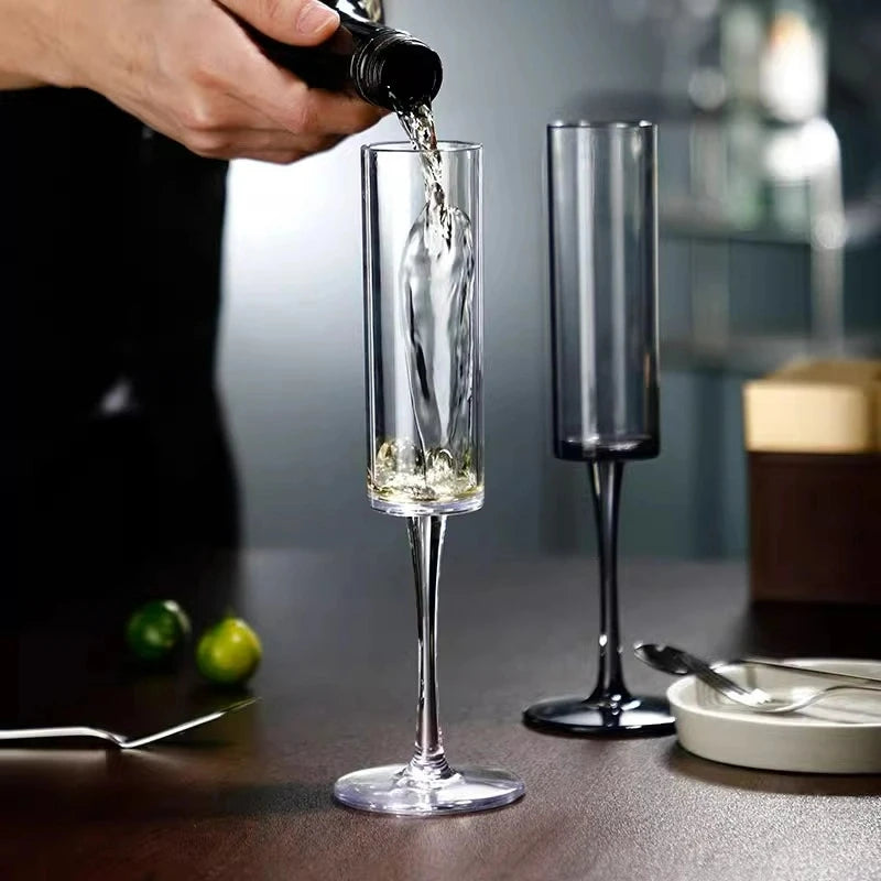 Acrylic Champagne Glasses