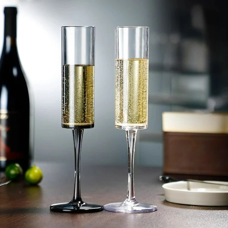 Acrylic Champagne Glasses