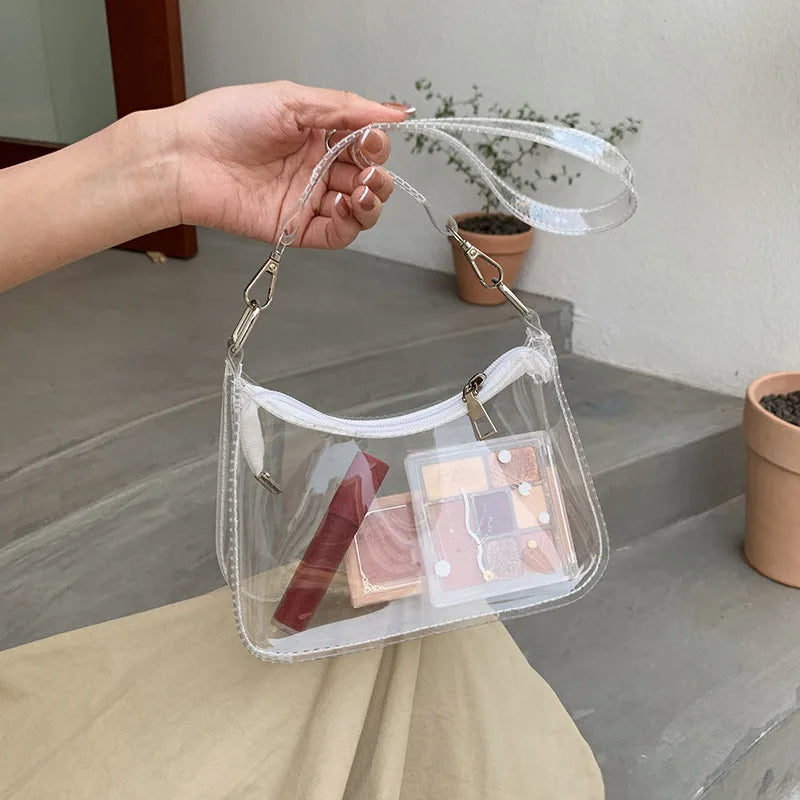 Transparent Crossbody Shoulder Bag