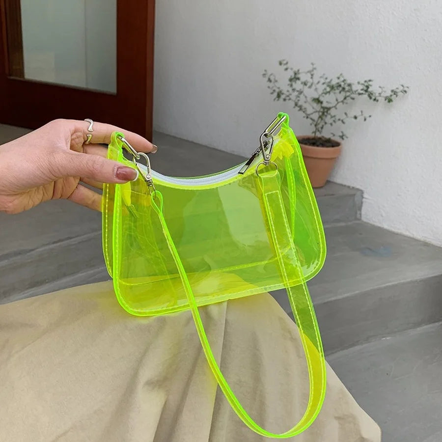 Transparent Crossbody Shoulder Bag