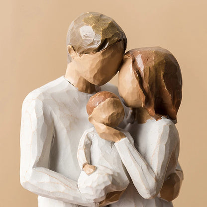 Resin Family Sculptures - Various Styles