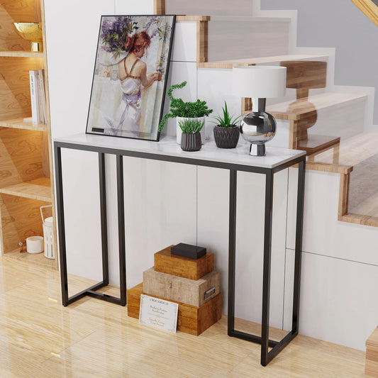 Light Luxury Iron Console Table  Home