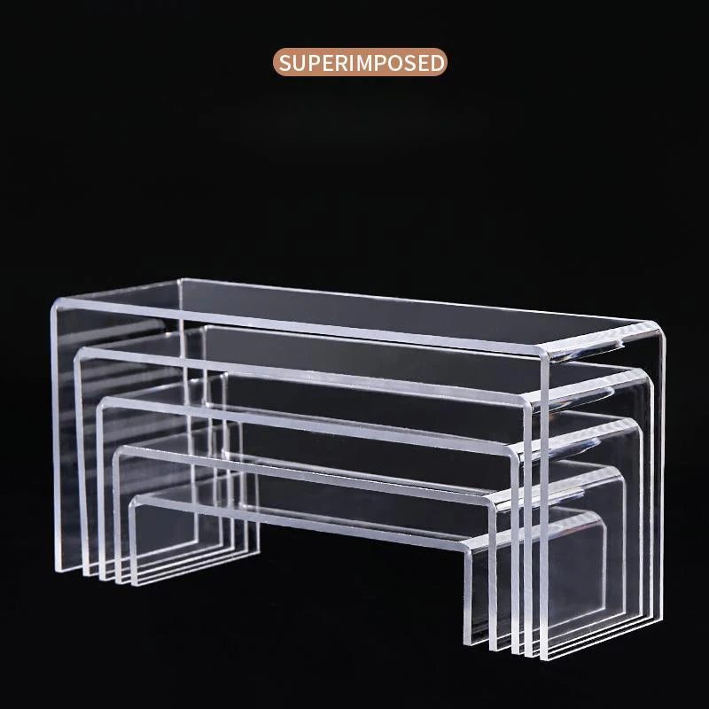 U Shape Acrylic Display Risers