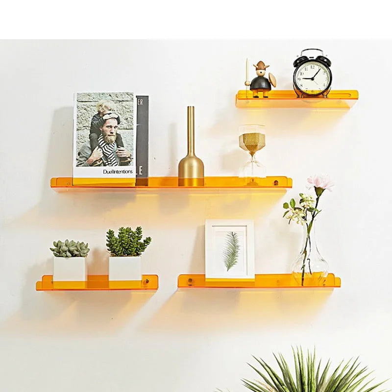 Acrylic Hanging Wall Shelf