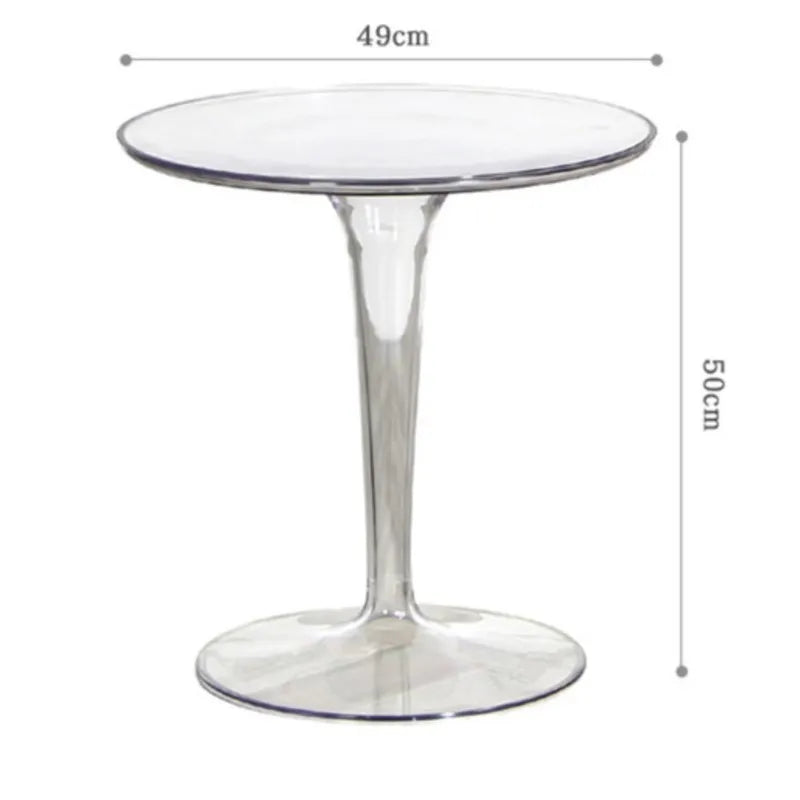 Acrylic Round Edge Table