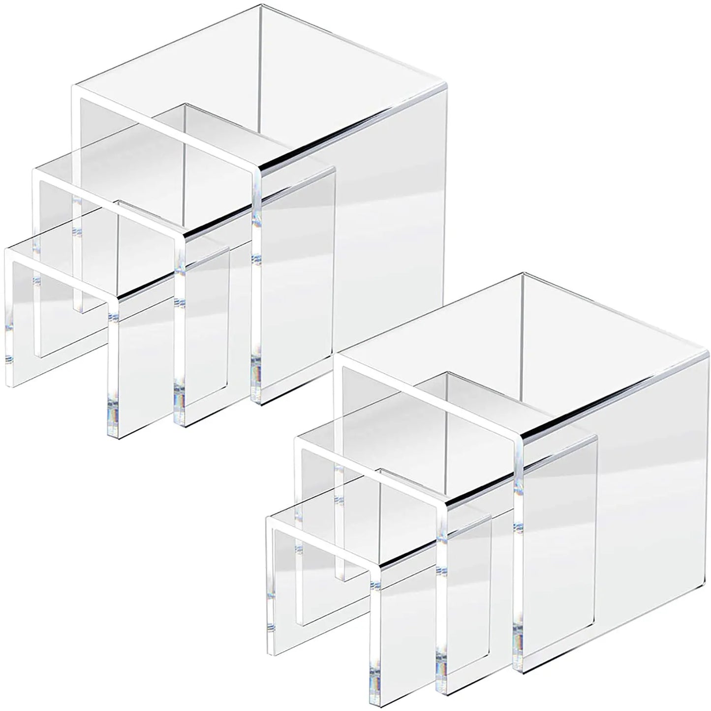 U Shape Acrylic Display Risers