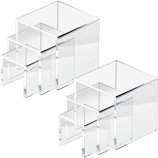 U Shape Acrylic Display Risers