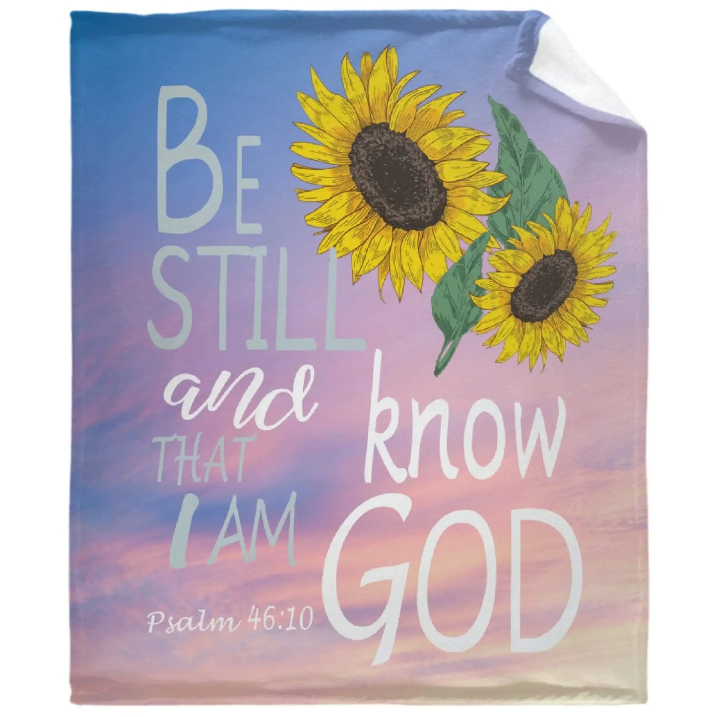 Inspirational Soft Flannel Throw Blanket