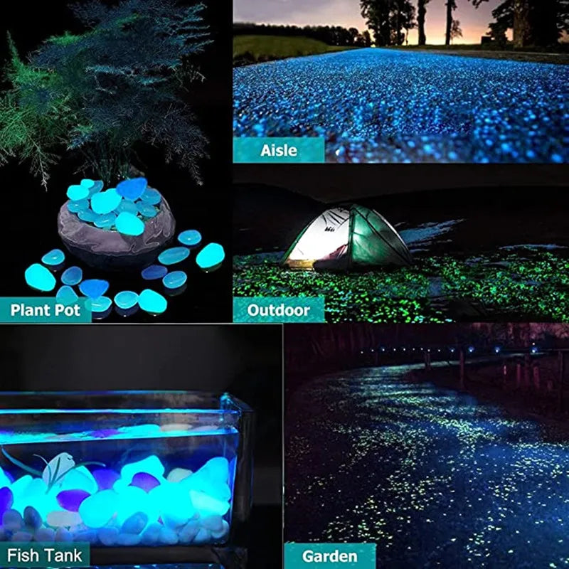 Luminous Glow in the Dark Stones -  2-3cm