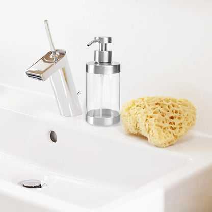 Stainless Steel and Acrylic Soap Dispenser