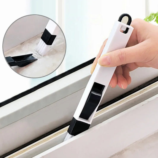 Multifunctional Window Door Keyboard Cleaning Brush For Groove Keyboard Cleaner Nook Cranny Dust Shovel Track Tools Accessories