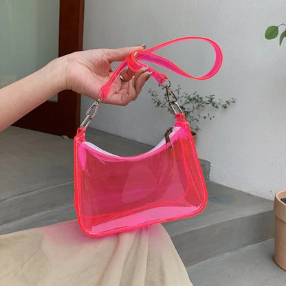 Transparent Crossbody Shoulder Bag